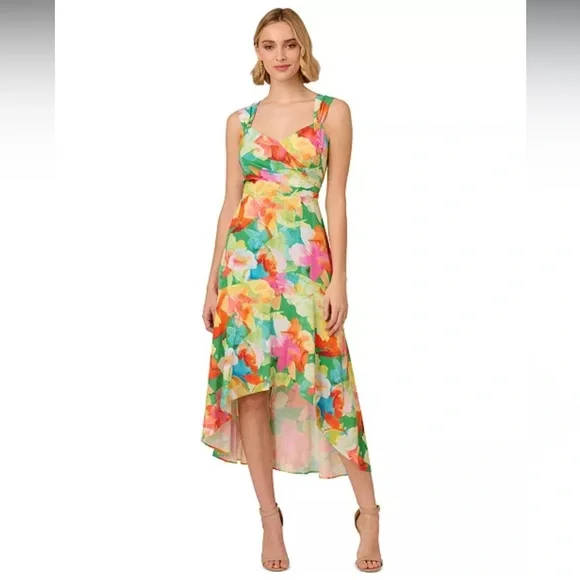alice bow back midi dress LAVISH ALICE BOW SHOULDER WRAP MIDI DRESS